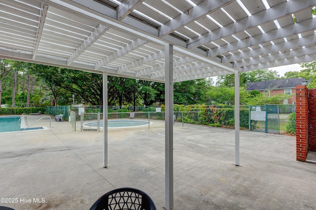 4941 Marlin Ct, Wilmington, NC 28403 - view of patio featuring a pergola