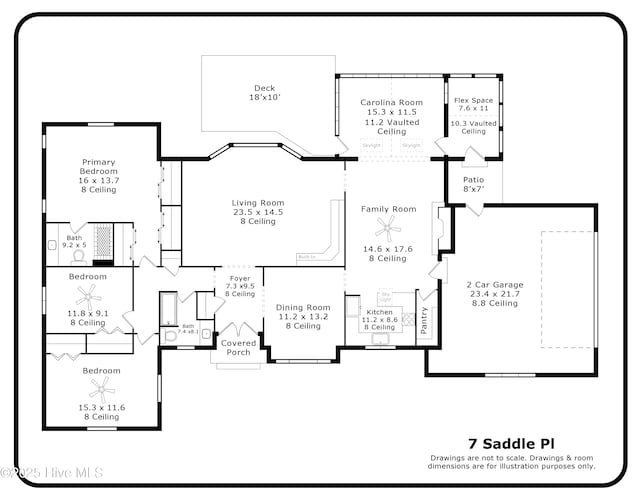 7 Saddle Pl, Pinehurst, NC 28374 - view of property floor plan