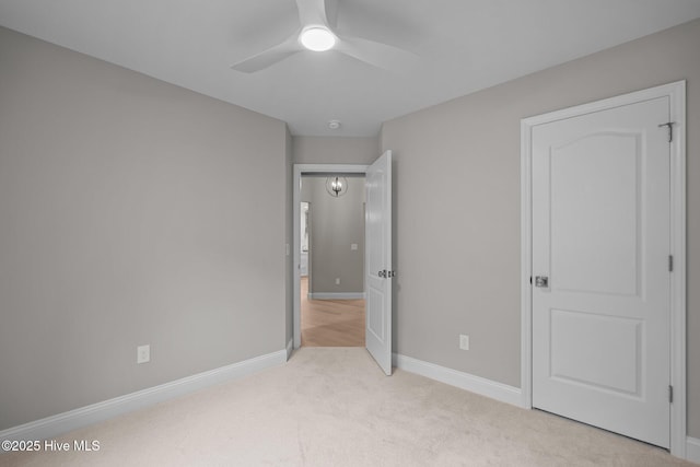 101 Marshview Rd, Hampstead, NC 28443 - unfurnished bedroom with carpet floors, baseboards, and ceiling fan