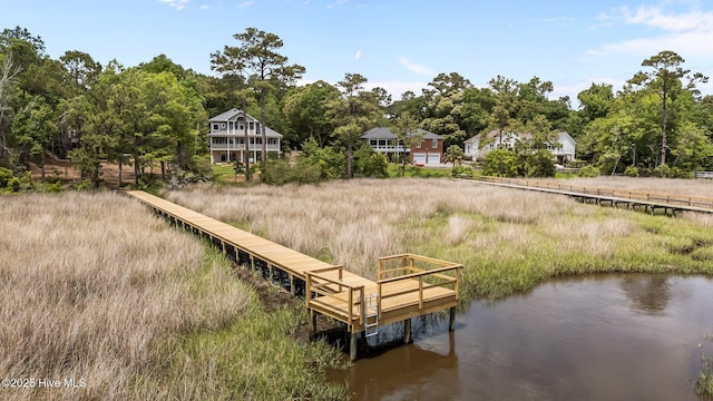 101 Marshview Rd, Hampstead, NC 28443 - dock area featuring a water view