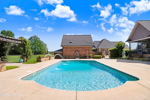 207 Hooping Crane Ln, Goldsboro, NC 27530 - view of pool featuring a patio area