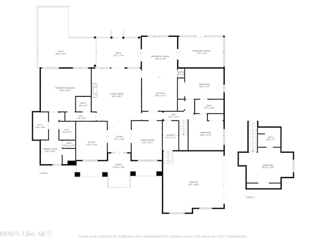 207 Hooping Crane Ln, Goldsboro, NC 27530 - home floor plan