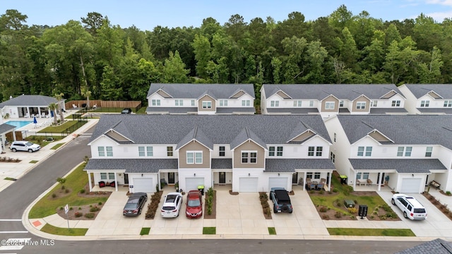5021 Northstar Dr, Leland, NC 28451 - aerial perspective of suburban area