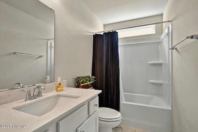 1114 Treyburn Ct NW, Calabash, NC 28467 - full bath with toilet, vanity, and shower / bath combo
