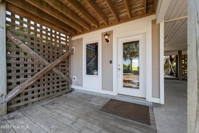 905 N Anderson Blvd, Topsail Beach, NC 28445 - view of doorway to property