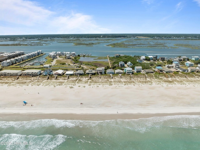 905 N Anderson Blvd, Topsail Beach, NC 28445 - aerial view of expansive beach