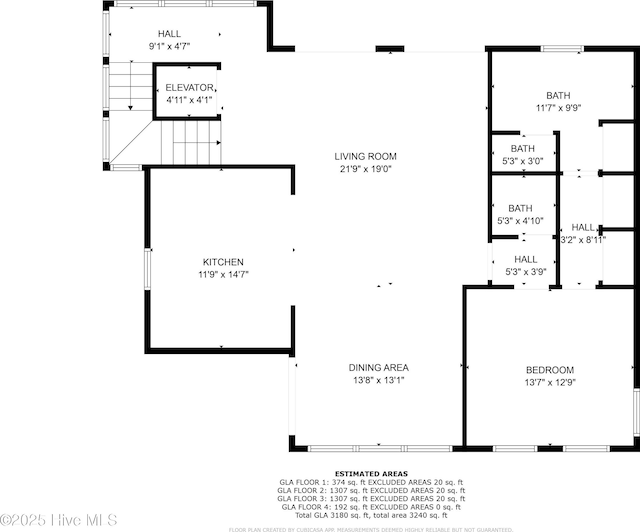 905 N Anderson Blvd, Topsail Beach, NC 28445 - home floor plan