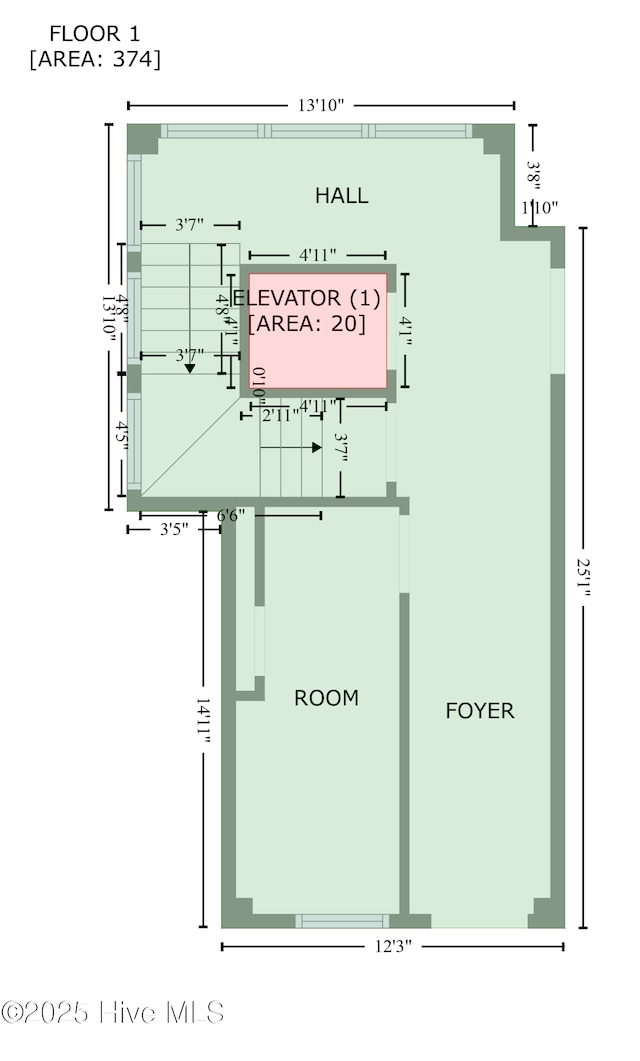 905 N Anderson Blvd, Topsail Beach, NC 28445 - room layout