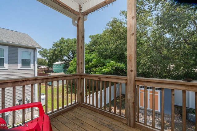 106 NW 8th St, Oak Island, NC 28465 - view of deck