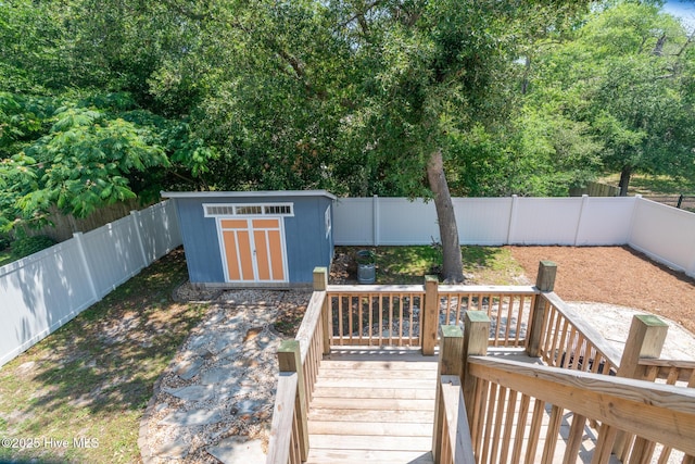 106 NW 8th St, Oak Island, NC 28465 - deck featuring a fenced backyard