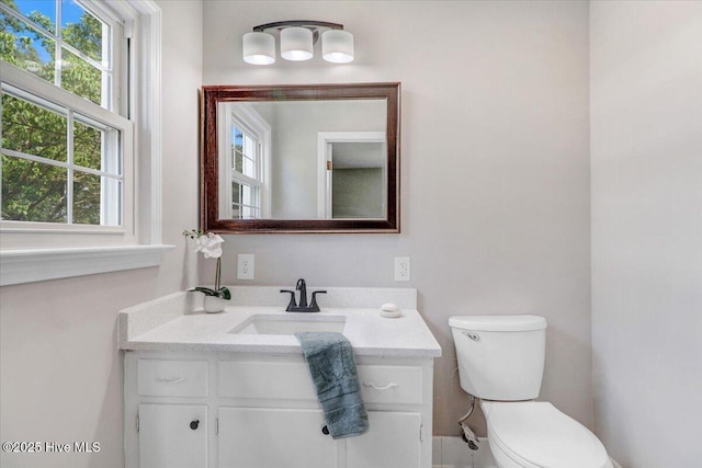 1102 Elanor Ave, Goldsboro, NC 27530 - bathroom with toilet and vanity