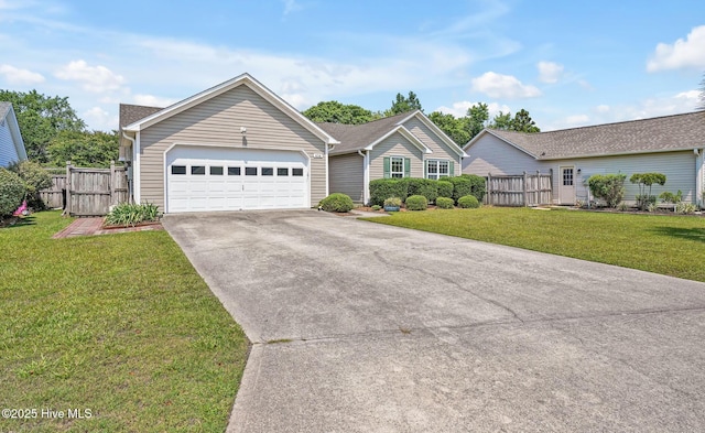 416 Point View Ct, Wilmington, NC 28411 - ranch-style house with driveway and an attached garage