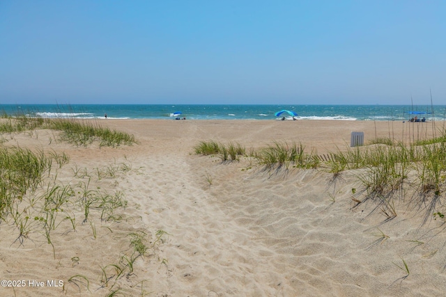 2008 E Fort Macon Rd Unit A-1, Atlantic Beach, NC 28512 - water view featuring nearby beach