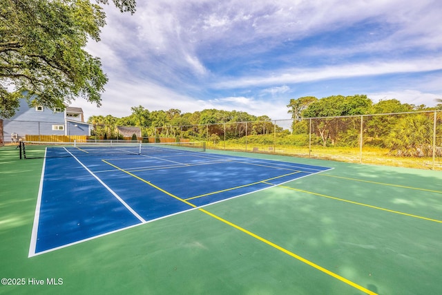562 Anchor Way, Kure Beach, NC 28449 - view of tennis court