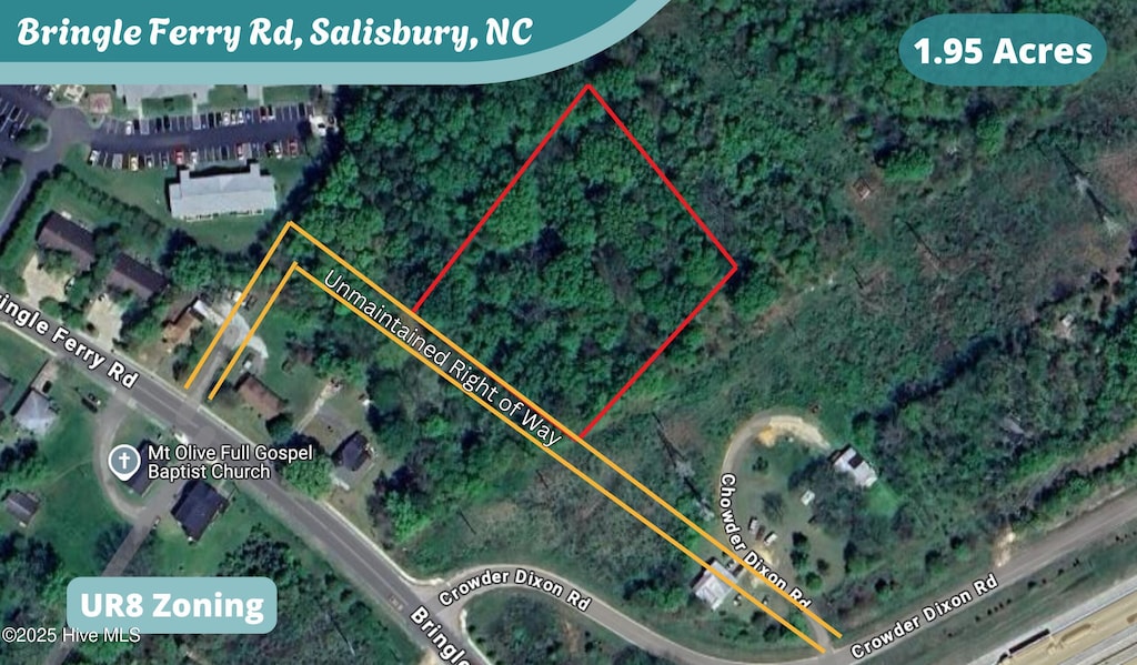 1.95ACRES Bringle Ferry Rd, Salisbury, NC 28144