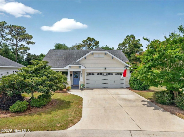 2121 Maple Leaf Dr, Southport, NC 28461 - craftsman inspired home with an attached garage and driveway