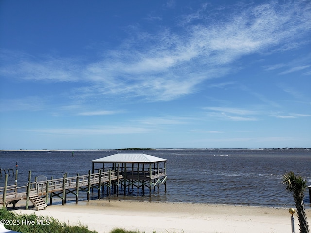 2121 Maple Leaf Dr, Southport, NC 28461 - dock with a water view