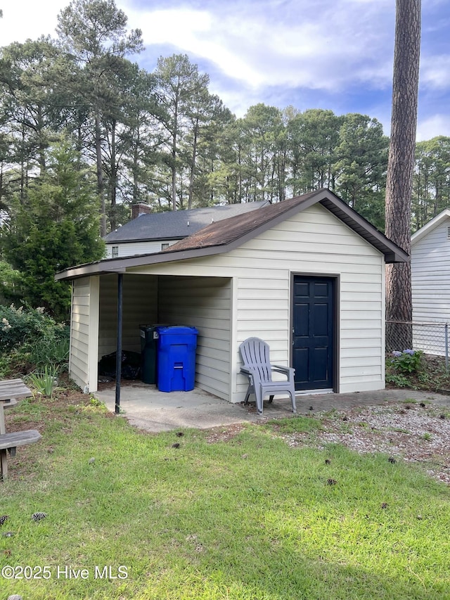1811 Hermitage Rd NW, Wilson, NC 27896 - view of outbuilding