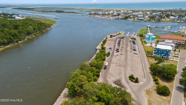 117 Bimini Townes Ln, Carolina Beach, NC 28428 - aerial overview of property's location with a large body of water