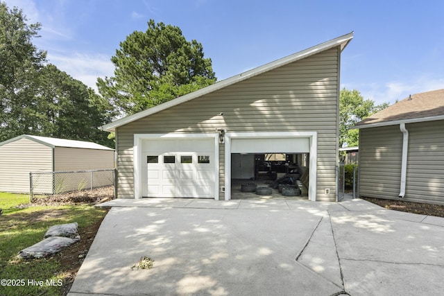 716 Shadowridge Rd, Jacksonville, NC 28546 - view of detached garage