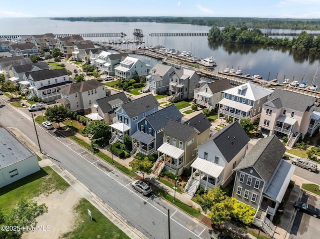 233 E Water St, Washington, NC 27889 - aerial view of residential area featuring a large body of water