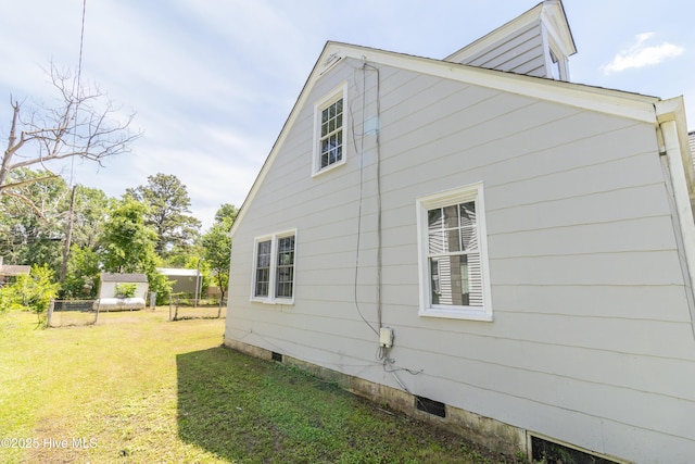808 Cabarrus St, Edenton, NC 27932 - view of side of home with crawl space