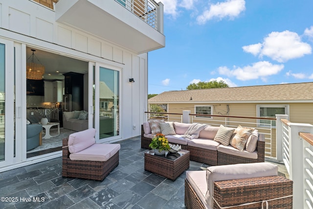 221 Georgia Ave, Carolina Beach, NC 28428 - patio / terrace with an outdoor living space