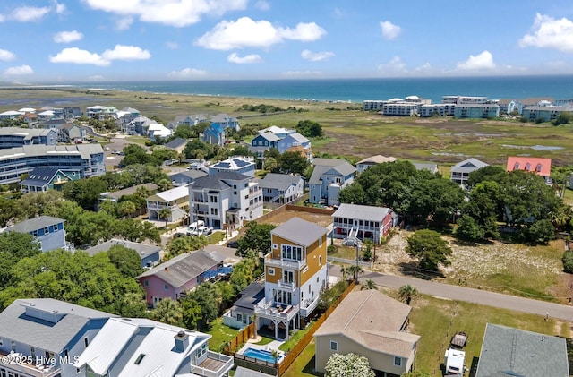 221 Georgia Ave, Carolina Beach, NC 28428 - aerial view of residential area featuring a large body of water
