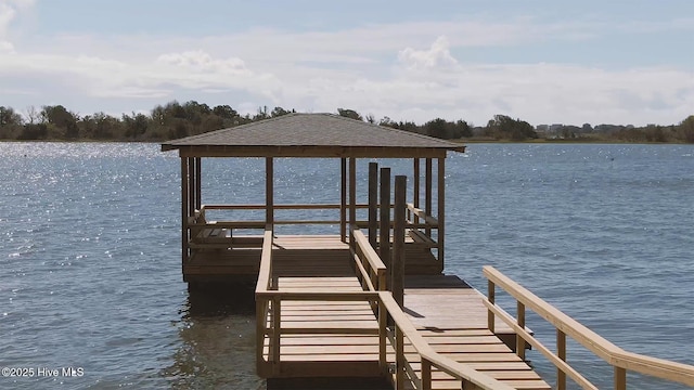 204 N Sea Lily Ct, Hampstead, NC 28443 - dock with a water view