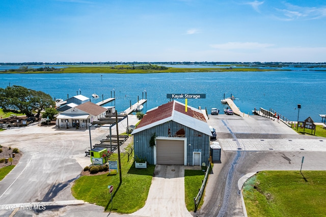204 N Sea Lily Ct, Hampstead, NC 28443 - view from above of property featuring a large body of water