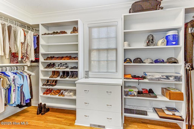 177 National Dr, Pinehurst, NC 28374 - walk in closet with wood finished floors