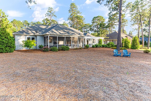 177 National Dr, Pinehurst, NC 28374 - view of front of home featuring a sunroom