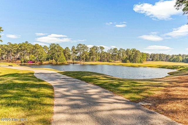 177 National Dr, Pinehurst, NC 28374 - water view featuring a tree filled landscape and a local golf course