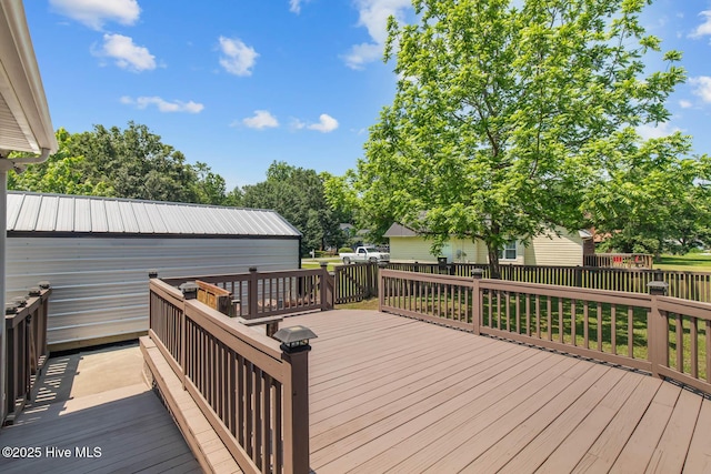 815 Gadwell Loop, Jacksonville, NC 28540 - view of deck