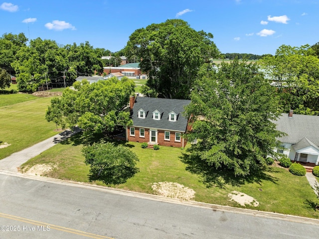 410 Craven St, Bath, NC 27808 - aerial view of property and surrounding area featuring a tree filled landscape
