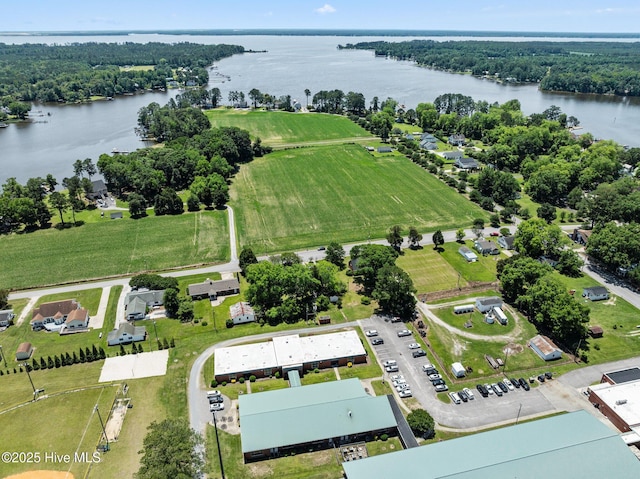 410 Craven St, Bath, NC 27808 - aerial view of property and surrounding area featuring a large body of water