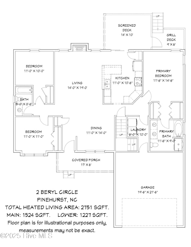 2 Beryl Cir, Pinehurst, NC 28374 - home floor plan
