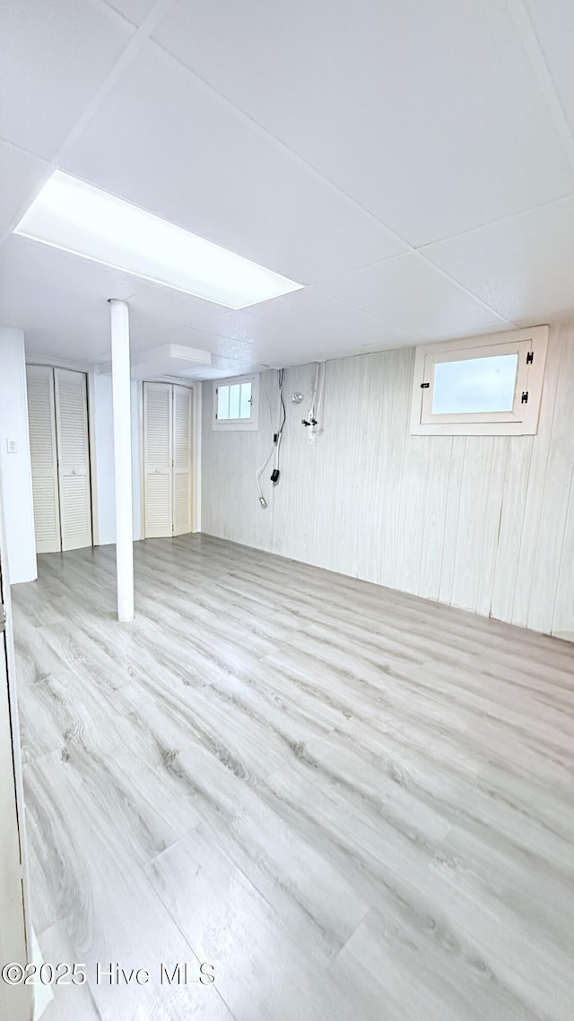 308 Terry St, Hamlet, NC 28345 - below grade area with wood finished floors