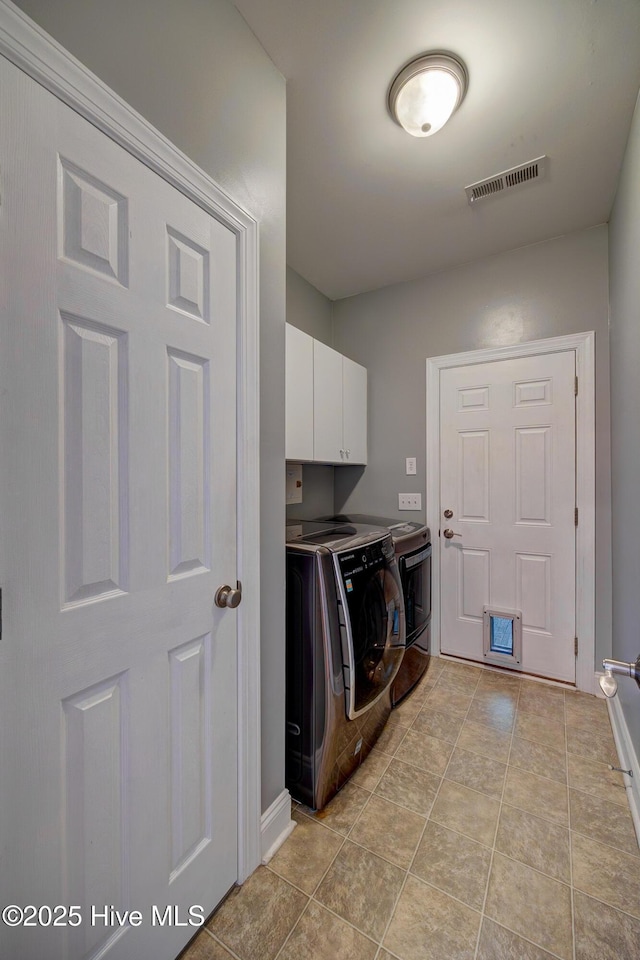 4029 Berberis Way, Wilmington, NC 28412 - washroom with separate washer and dryer and cabinet space