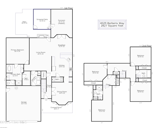 4029 Berberis Way, Wilmington, NC 28412 - property floor plan