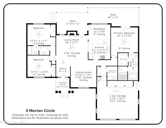 3 Merion Cir, Pinehurst, NC 28374 - home floor plan
