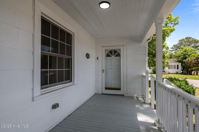 306 Oak Dr, Tarboro, NC 27886 - view of porch