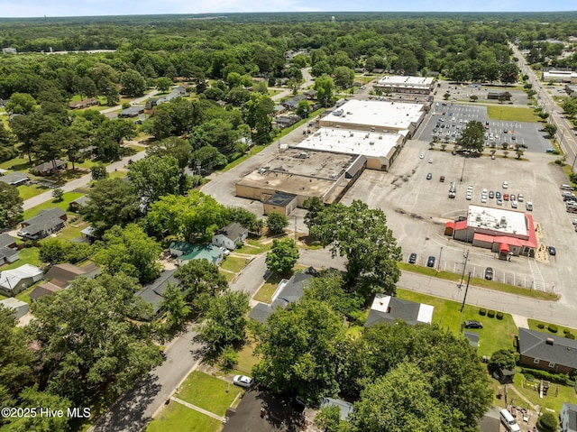 306 Oak Dr, Tarboro, NC 27886 - aerial view of a heavily wooded area