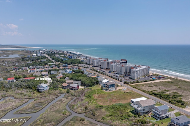 316 Bay Cir, North Topsail Beach, NC 28460 - bird's eye view of a nearby body of water