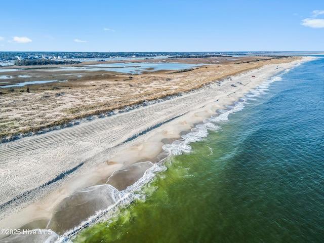 1013 Carolina Beach Ave N Unit 1F, Carolina Beach, NC 28428 - aerial view of expansive beach