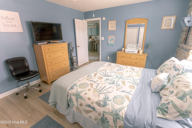 132 Charlton Rd, Hubert, NC 28539 - bedroom featuring wood finished floors