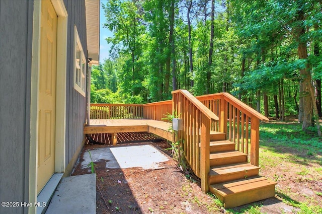 2 Pinewood Dr, Calabash, NC 28467 - view of wooden terrace