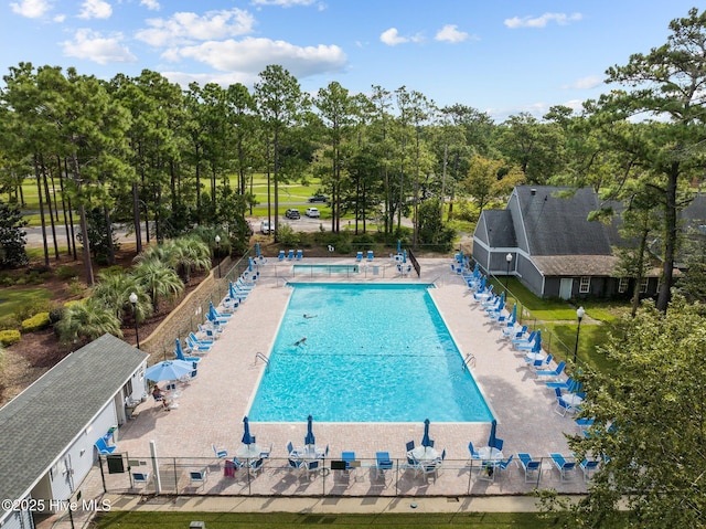 2 Pinewood Dr, Calabash, NC 28467 - community pool with view of scattered trees