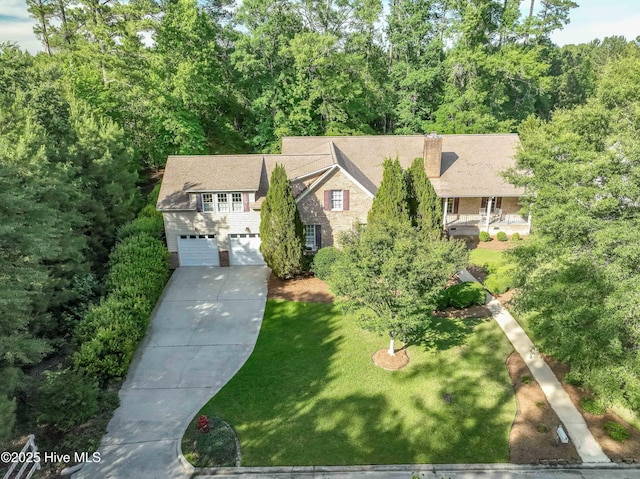 315 Thomas Pl, Washington, NC 27889 - aerial view of property and surrounding area
