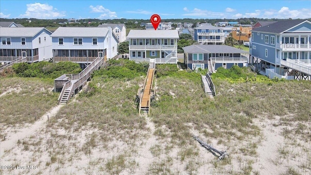 939 Ocean Blvd W, Holden Beach, NC 28462 - aerial view of residential area